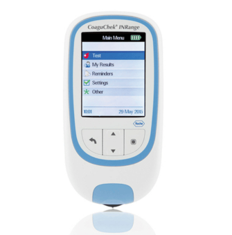 picture of Roche CoaguChek INRange - Portable INR Self-Testing Meter with Bluetooth - [ML-W3706] - (LP)