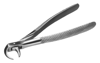 Picture of Instrapac Extract Forceps - No.86 Adult Lower Molars Cowhorn - Pack of 10 - [VC-8118]