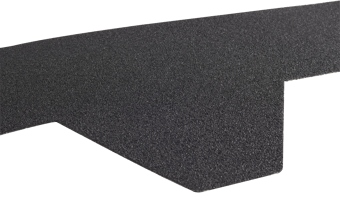 picture of Bitumen Hexagonal Black Roof Shingles - Pack of 22 - Coverage 3m²- [TRSL-RR-ROOFSHINGLES-HEX-BLACK] - (DISC-W)