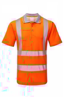 picture of Pulsar Life Ladies Short Sleeve Polo Shirt Orange - PR-LFE951-ORG