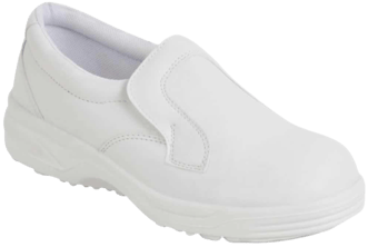 Picture of Titan ProTek Slip On White Safety Shoe S2 - TW-PROTEK - (LP)