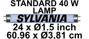 picture of Sylvania BL368 40 Watts Standard UV Lamp For Fly Killers - [BP-LS40WX-S]