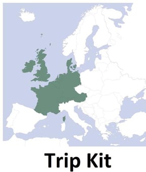 picture of Jeppesen VFR Manual D - 'Trip Kit' Version - [AE-JEPVFRMANDTKSET]