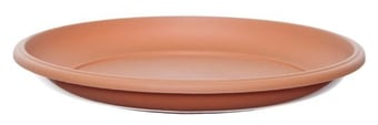 picture of Whitefurze 48cm Milano Saucer - Colour Terracotta - [WHF-G01RS423]
