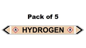 picture of Flow Marker -Hydrogen - Yellow Ochre - Pack of 5 - [CI-13448]