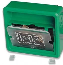 picture of Green Keyguard Keybox with Snatch-Off Plastic Window - [HS-HKG1-G] - (DISC-R)