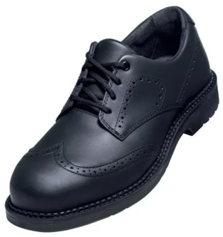 Picture of Uvex 1 Business Lace-Up Leather Low Safety Shoe Black S3 SRC - TU-84482