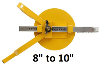 picture of Streetwize Full Face Wheel Clamp For Trailers - [STW-SWWL4] - (PS)