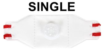 picture of Blackrock Eazi-Breathe FFP3 Fold Flat Disposable Respirator - Single - [RDO-BRDR002]