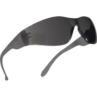 picture of Delta Plus - Brava 2 Smoke - Monobloc Polycarbonate Glasses - [LH-BRAV2FU]