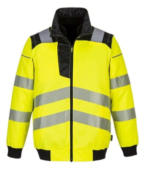 picture of Portwest - PW3 Hi-Vis 3-in-1 Jacket Yellow - PW-PW302YBR