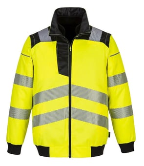 Picture of Portwest - PW3 Hi-Vis 3-in-1 Jacket Yellow - PW-PW302YBR