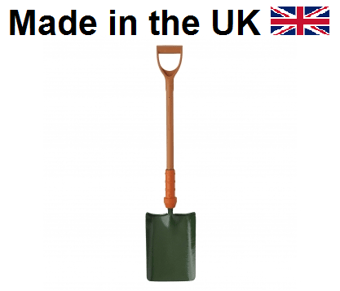picture of Bulldog Powerbreaker Insulated Taper Mouth Shovel - Treaded - [ROL-PD5TM2INR]