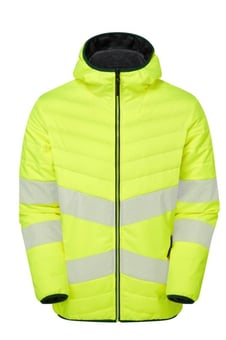 picture of Pulsar Life GRS Ladies Reversible Puffer Jacket Yellow - PR-LFE962-YEL