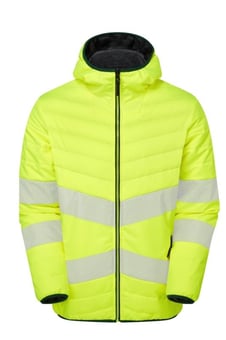 Picture of Pulsar Life GRS Ladies Reversible Puffer Jacket Yellow - PR-LFE962-YEL