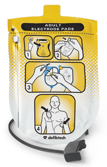 picture of Defibtech Lifeline AED/AUTO Adult Defibrillation Pads - [MLC-DDP-100]