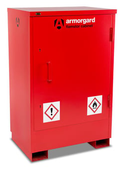 picture of ArmorGard - FlamStor FSC2 -Hazardous & Flammable Materials Cabinet - Internal Dimensions 790mm x 540mm x 1170mm - 115L Sump Capacity - [AG-FSC2]