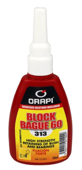 picture of Orapi Block Bague 60 - High Strength, Low Viscosity Retainer - 50ml Bottle - [OP-1313F3]