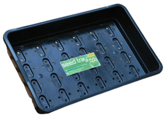 picture of Garland Standard Seed Tray Black With Holes - [GRL-G17B]