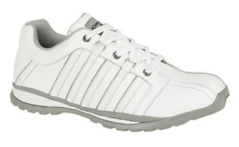 picture of Amblers Steel White Unisex Safety Trainers - [FS-FS49] - (DISC-W)
