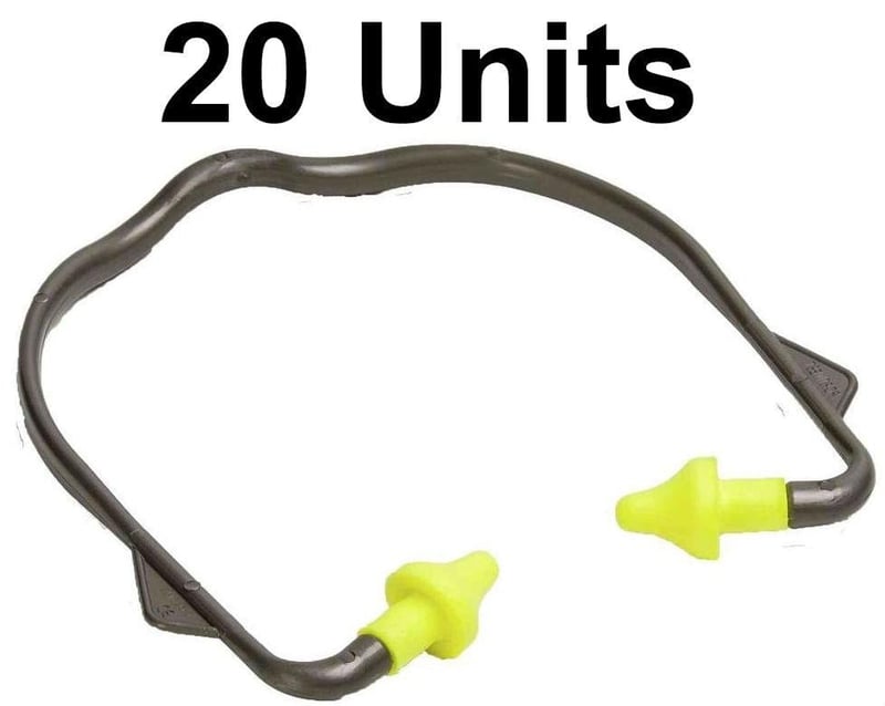 picture of Portwest - Banded Ear Plug - Conforms to EN 352-2 SNR 26dB - Pack of 20 - [PW-EP16YER]