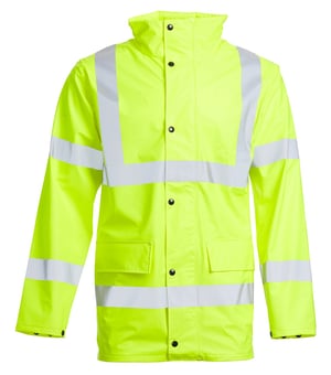 picture of Blackrock PU Hi-Vis Rain Jacket - Yellow - RDO-83100
