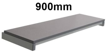 picture of QMP Laminate Upper Shelf 900mm - To Suit 1800mm Workbench - [QM-BPUS900LXXXX]