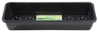 Picture of Garland Narrow Seed Tray Black With Holes - [GRL-G126B]