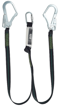 picture of MSA Energy Absorbing Lanyard 1.5m Webbing Twin Leg - [MS-10185612]
