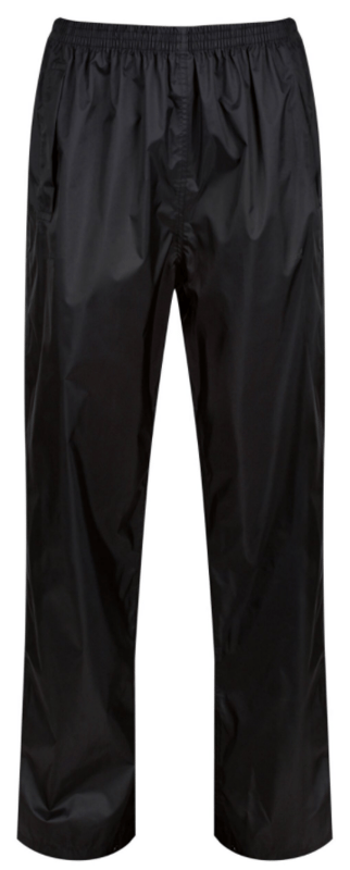 picture of Regatta Women's Pro Packaway Waterproof Trousers - Black - BT-TRW349-BLK