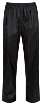 Picture of Regatta Women's Pro Packaway Waterproof Trousers - Black - BT-TRW349-BLK