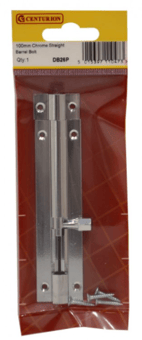 Picture of Centurion CP Straight Barrel Bolt - 100mm x 25mm (1") - [CI-DB26P]