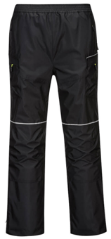 Picture of Portwest - PW3 Extreme Trouser - Black - Polyester - 300D Stretch Oxford - 200g - Regular Leg - PW-T604BKR