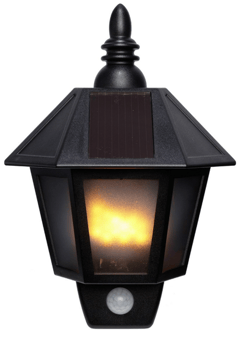 picture of Amtech Flicker Effect Solar Motion Sensor Wall Light - [DK-S8156]
