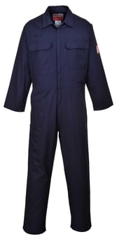 picture of Portwest - Bizflame Pro Navy Blue Coverall - PW-FR38NAR