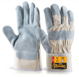 picture of Glovezilla Cut Resistant White Rigger Gloves - BE-GZ70W