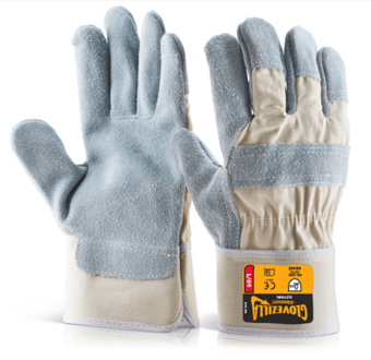 picture of Glovezilla Cut Resistant White Rigger Gloves - BE-GZ70W - (LP) (DISC-X)