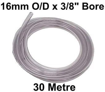 picture of Un-Reinforced PVC Hose - 16mm O/D x 30m - [HP-CP10/16]