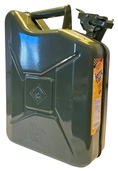 picture of Prosolve Green Metal Jerry Can - 10 Liters - [PV-PVMJC10]
