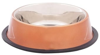 picture of Smart Choice Copper Stainless Steel Anti-Skid Pet Bowl 700ml - [PD-SC1364]