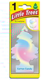 Picture of Little Trees Air Freshener Little Trees - Cotton Candy Fragrance - [SAX-MTR0046-SINGLE]
