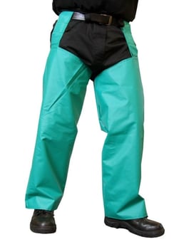 Picture of Chemmaster Leggings with Straps - Strong and Durable - AL-CMLS-GREEN