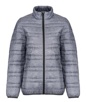 picture of Regatta - Firedown Women's Down-Touch Insulated Jacket - Grey Marl - BT-TRA497-GRM