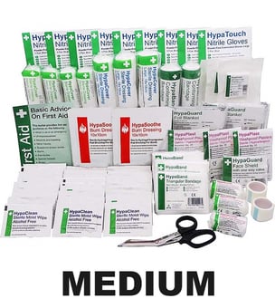 picture of Evolution British Standard Compliant Medium First Aid Kit Refill - [SA-R3098MDV2]