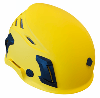 picture of ARESTA Plus Multi Impact Safety Helmet Vented Yellow - [XE-AR-04061-YEL] - (DISC-R)