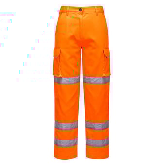 picture of Portwest - LW71 - Ladies Hi-Vis Trousers - PW-LW71ORR