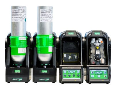 MSA GALAXY GX2 Automated Test System ALTAIR 5X - 4 Valve European