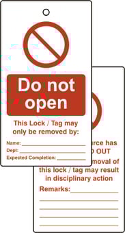 picture of Double Sided Tags