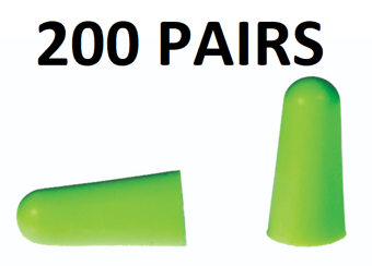 picture of Betafit 7000 Series Foam Earplugs SNR39 - Box of 200 Pairs - [BTF-HP7000]