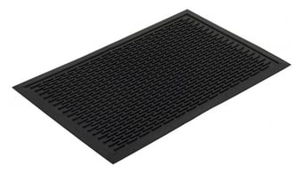 picture of BiGDUG Capsule Grip Scraper Mat - 900w x 600d mm - Black - [BDU-BDCGM9060B]